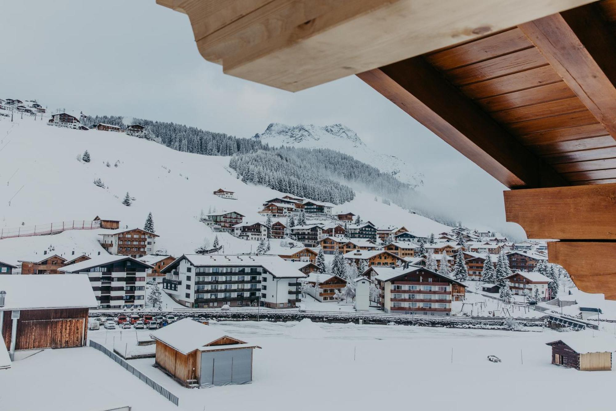 Fernsicht Alpen-Apartments Лех Номер фото